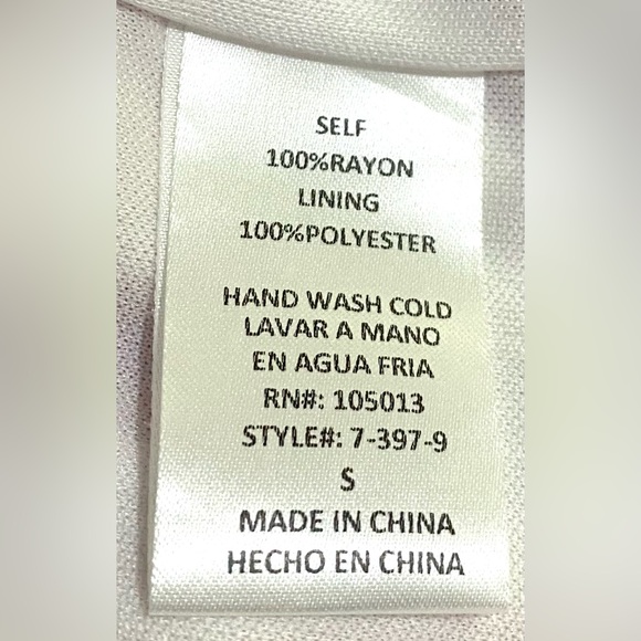 Emily Wonder Womens S Pink Floral V-Neck Dress Boho Preppy Classic Feminine - Picture 16 of 16